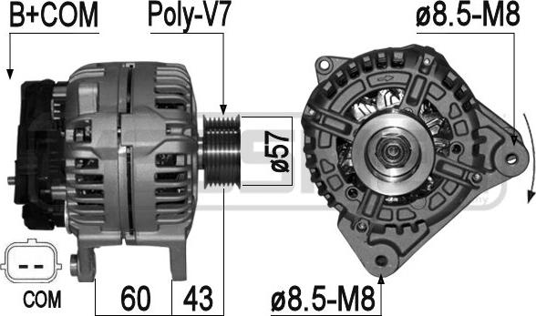 ERA 209097A - Alternatore www.autoricambit.com