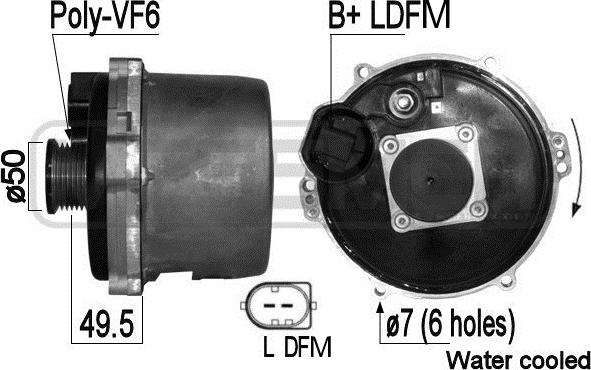 ERA 209048A - Alternatore www.autoricambit.com