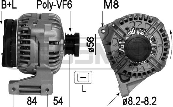 ERA 209052A - Alternatore www.autoricambit.com