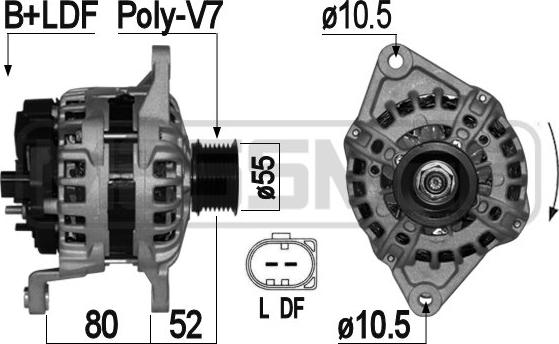 ERA 209057A - Alternatore www.autoricambit.com