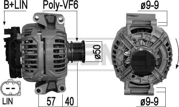 ERA 209083 - Alternatore www.autoricambit.com