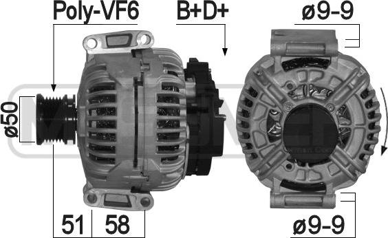 ERA 209087A - Alternatore www.autoricambit.com