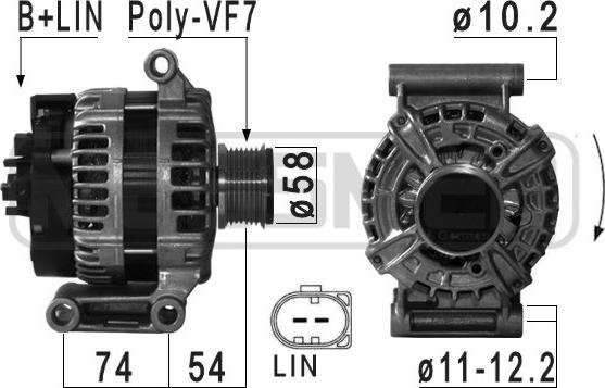 ERA 209034 - Alternatore www.autoricambit.com