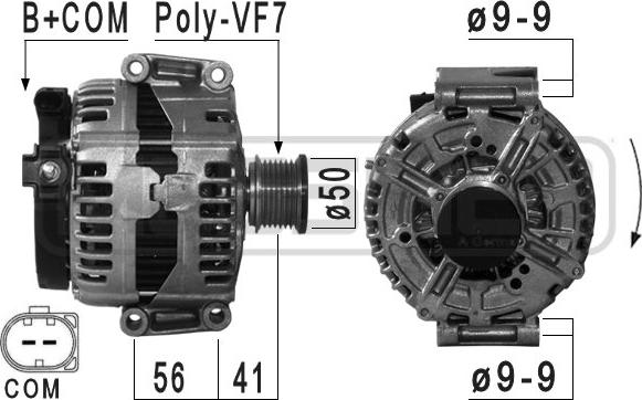 ERA 209036 - Alternatore www.autoricambit.com