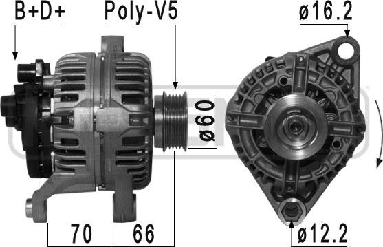 ERA 209027 - Alternatore www.autoricambit.com