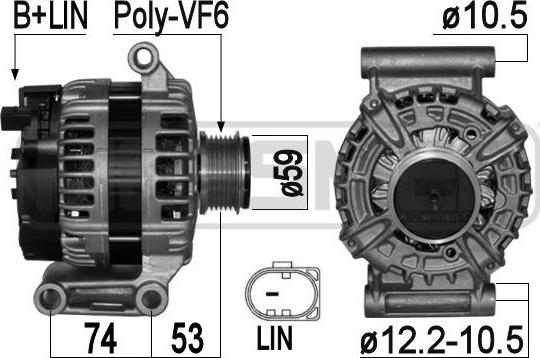 ERA 209079 - Alternatore www.autoricambit.com