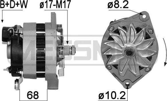 ERA 209142 - Alternatore www.autoricambit.com