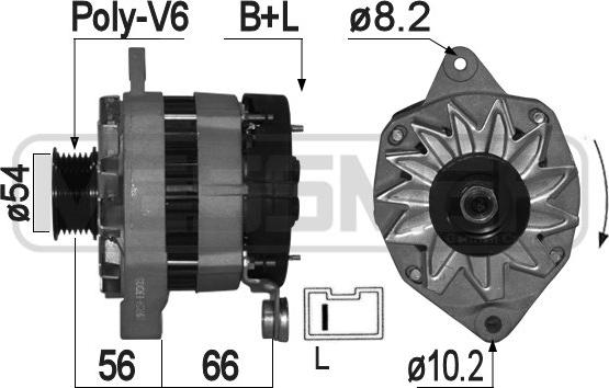 ERA 209154A - Alternatore www.autoricambit.com