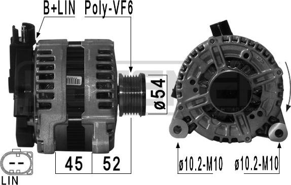 ERA 209100 - Alternatore www.autoricambit.com