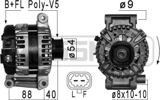 ERA 209113 - Alternatore www.autoricambit.com