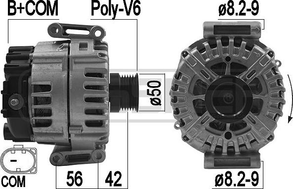 ERA 209189 - Alternatore www.autoricambit.com