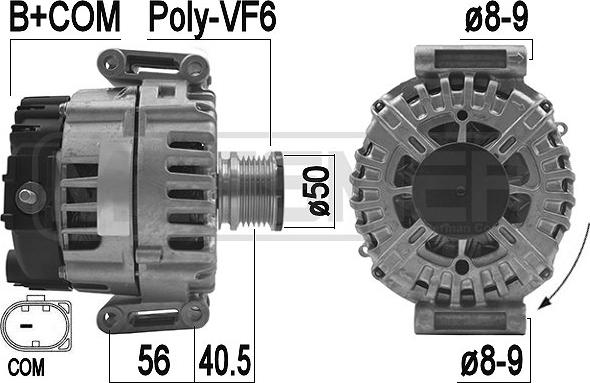 ERA 209184 - Alternatore www.autoricambit.com