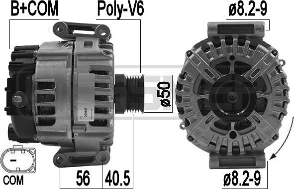 ERA 209180 - Alternatore www.autoricambit.com