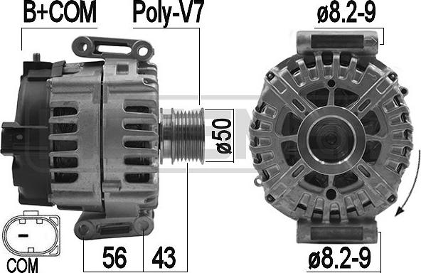 ERA 209181 - Alternatore www.autoricambit.com