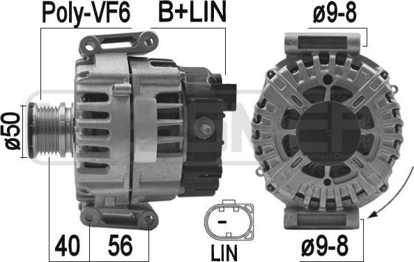 ERA 209175 - Alternatore www.autoricambit.com