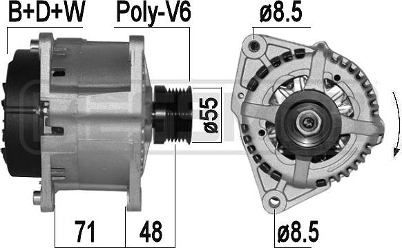 ERA 209390A - Alternatore www.autoricambit.com