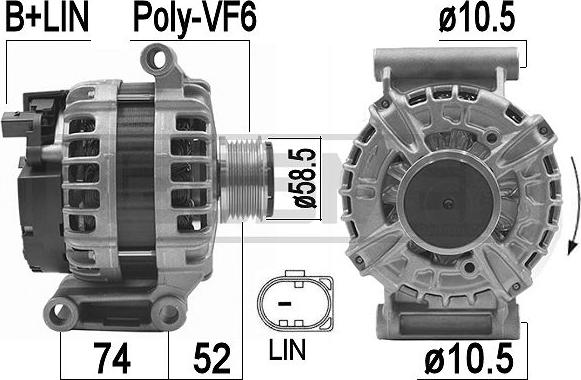 ERA 209397 - Alternatore www.autoricambit.com