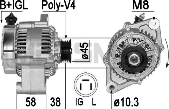 ERA 209342A - Alternatore www.autoricambit.com