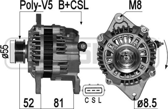 ERA 209355A - Alternatore www.autoricambit.com