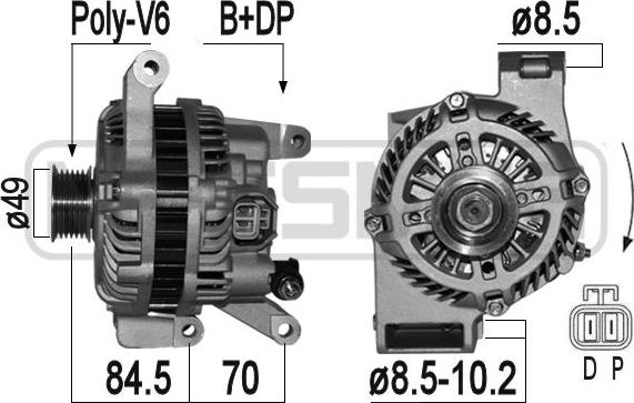 ERA 209358A - Alternatore www.autoricambit.com