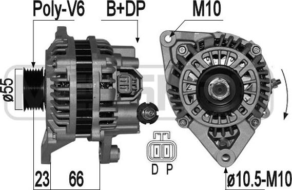 ERA 209357A - Alternatore www.autoricambit.com