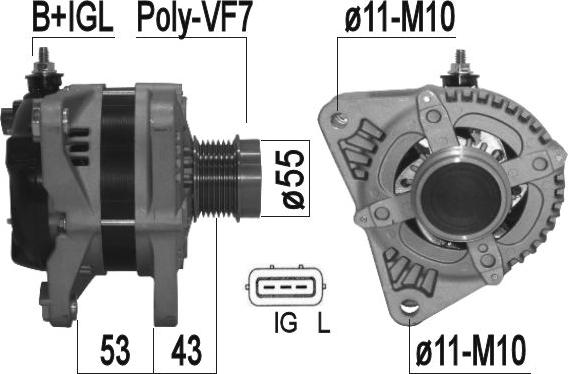 ERA 209369A - Alternatore www.autoricambit.com