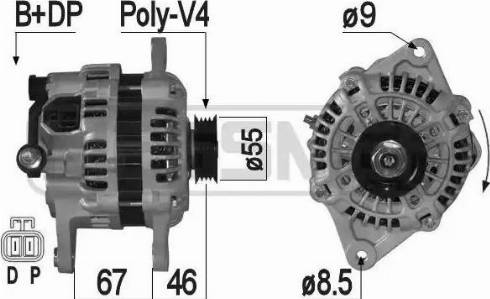 ERA 209310 - Alternatore www.autoricambit.com