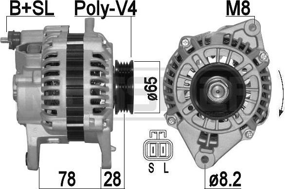 ERA 209335A - Alternatore www.autoricambit.com