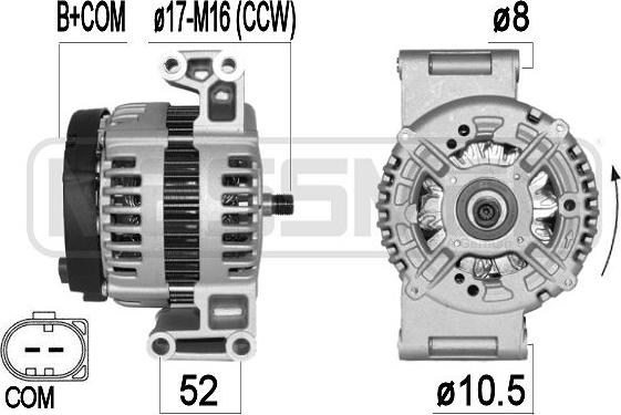 ERA 209378A - Alternatore www.autoricambit.com