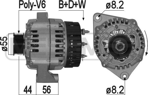 ERA 209290A - Alternatore www.autoricambit.com