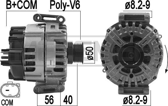 ERA 209267 - Alternatore www.autoricambit.com