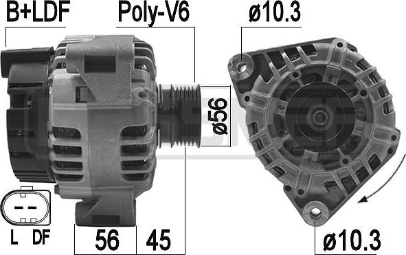 ERA 209213 - Alternatore www.autoricambit.com