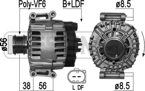 ERA 209285 - Alternatore www.autoricambit.com