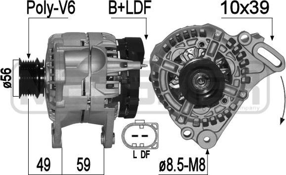 ERA 209282A - Alternatore www.autoricambit.com