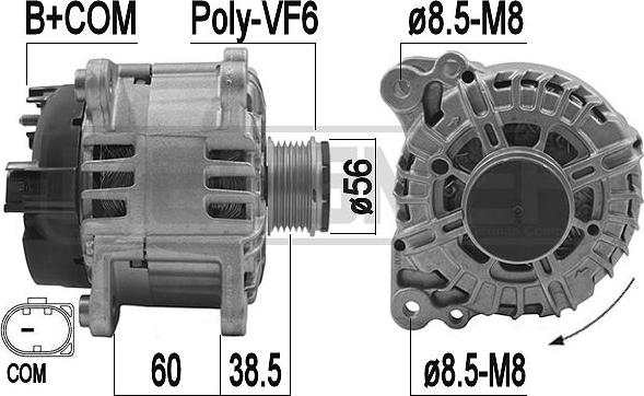 ERA 209230 - Alternatore www.autoricambit.com