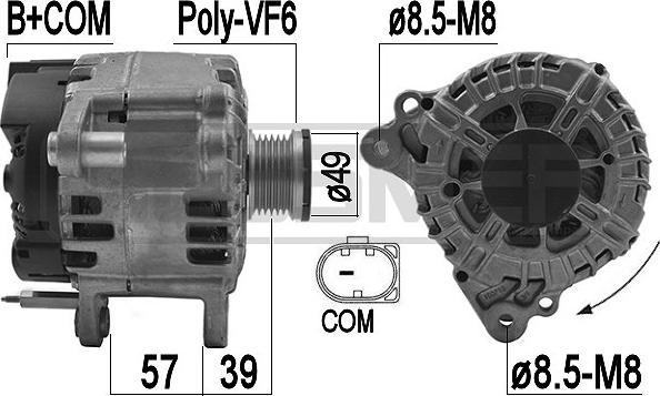 ERA 209226 - Alternatore www.autoricambit.com