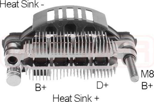 ERA 215587 - Raddrizzatore, Alternatore www.autoricambit.com