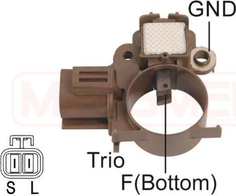 ERA 215537 - Regolatore di tensione del generatore www.autoricambit.com