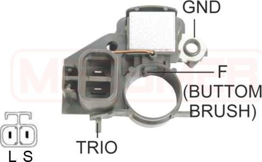 ERA 215520 - Regolatore di tensione del generatore www.autoricambit.com