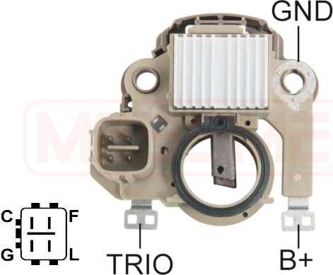 ERA 215572 - Regolatore di tensione del generatore www.autoricambit.com