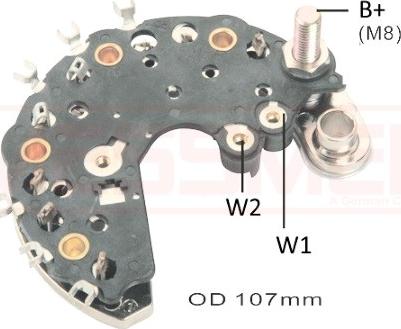 ERA 215834 - Raddrizzatore, Alternatore www.autoricambit.com