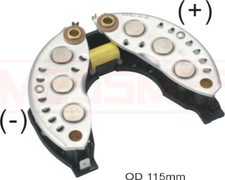 ERA 215748 - Raddrizzatore, Alternatore www.autoricambit.com