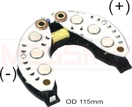 ERA 215755 - Raddrizzatore, Alternatore www.autoricambit.com