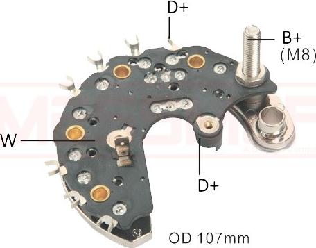 ERA 215760 - Raddrizzatore, Alternatore www.autoricambit.com