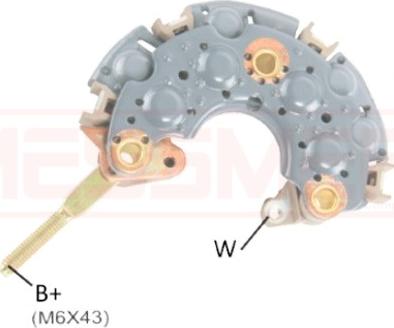 ERA 215715 - Raddrizzatore, Alternatore www.autoricambit.com