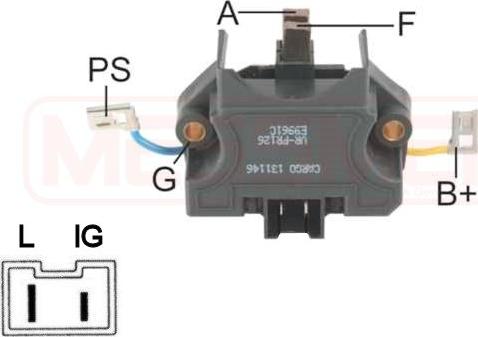 ERA 215735 - Regolatore di tensione del generatore www.autoricambit.com