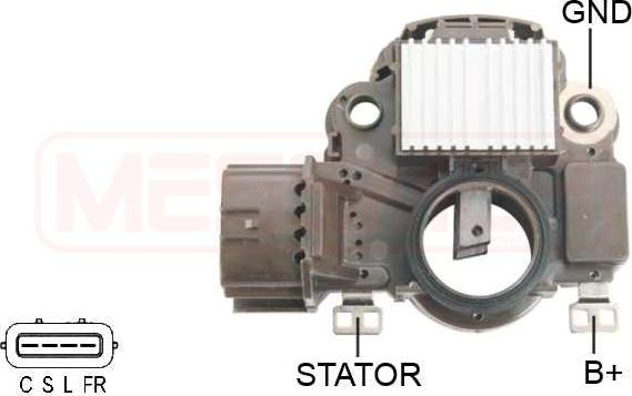 ERA 216080 - Regolatore di tensione del generatore www.autoricambit.com