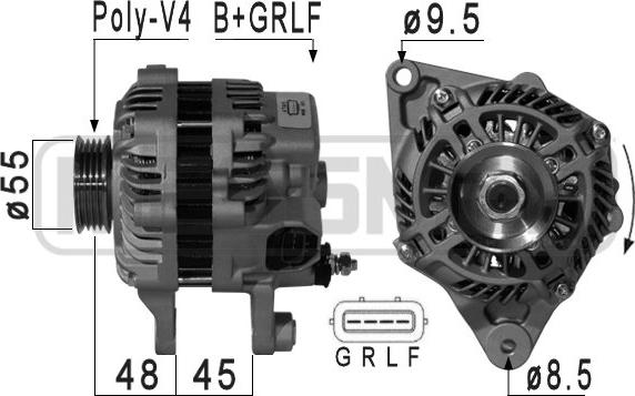 ERA 210997A - Alternatore www.autoricambit.com