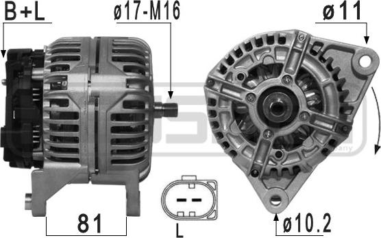 ERA 210940 - Alternatore www.autoricambit.com