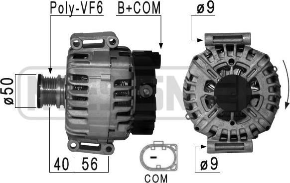 ERA 210900 - Alternatore www.autoricambit.com